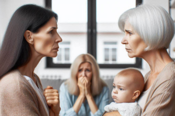 Teściowa nie pozwala przyjeżdżać mojej mamie do mnie i do wnuka, bo żyjemy w jej mieszkaniu, a ona nie cierpi mojej matki